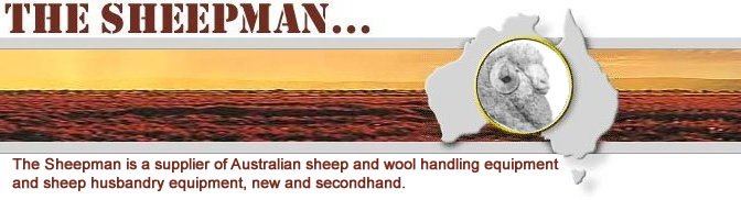 The Sheepman - Wool and Sheep handling equipment suppliers